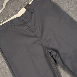 Dickies Mens Charcoal Grey Work Pants 40W New With Tags